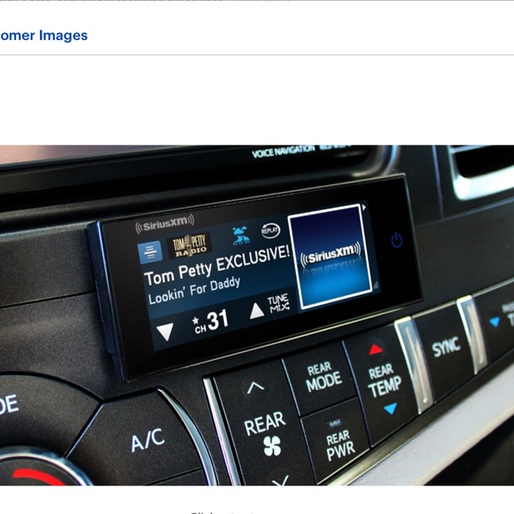 SiriusXM Commander Touch Satellite Radio Tuner w/ Touchscreen Controller SXVCT1 - Picture 9 of 12